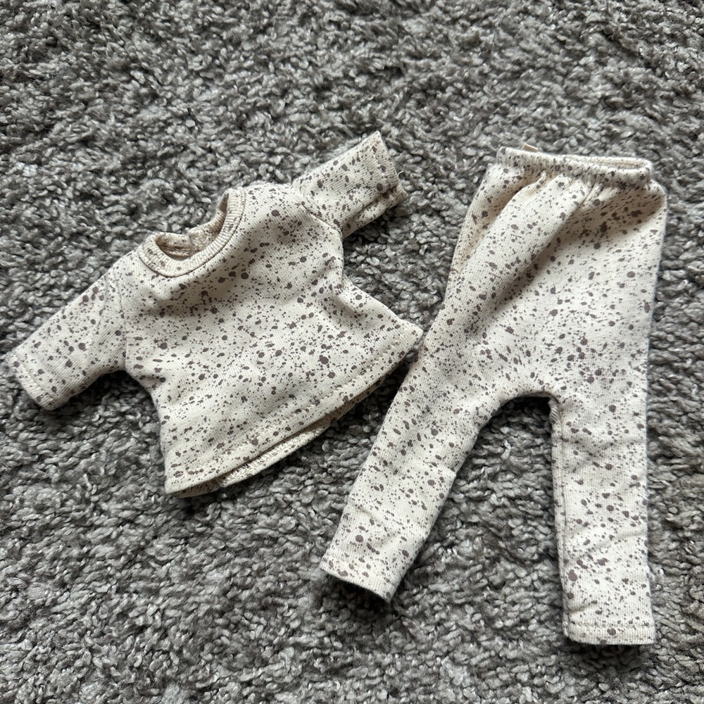 Speckled Cream Hazel Village Doll Pajama Set